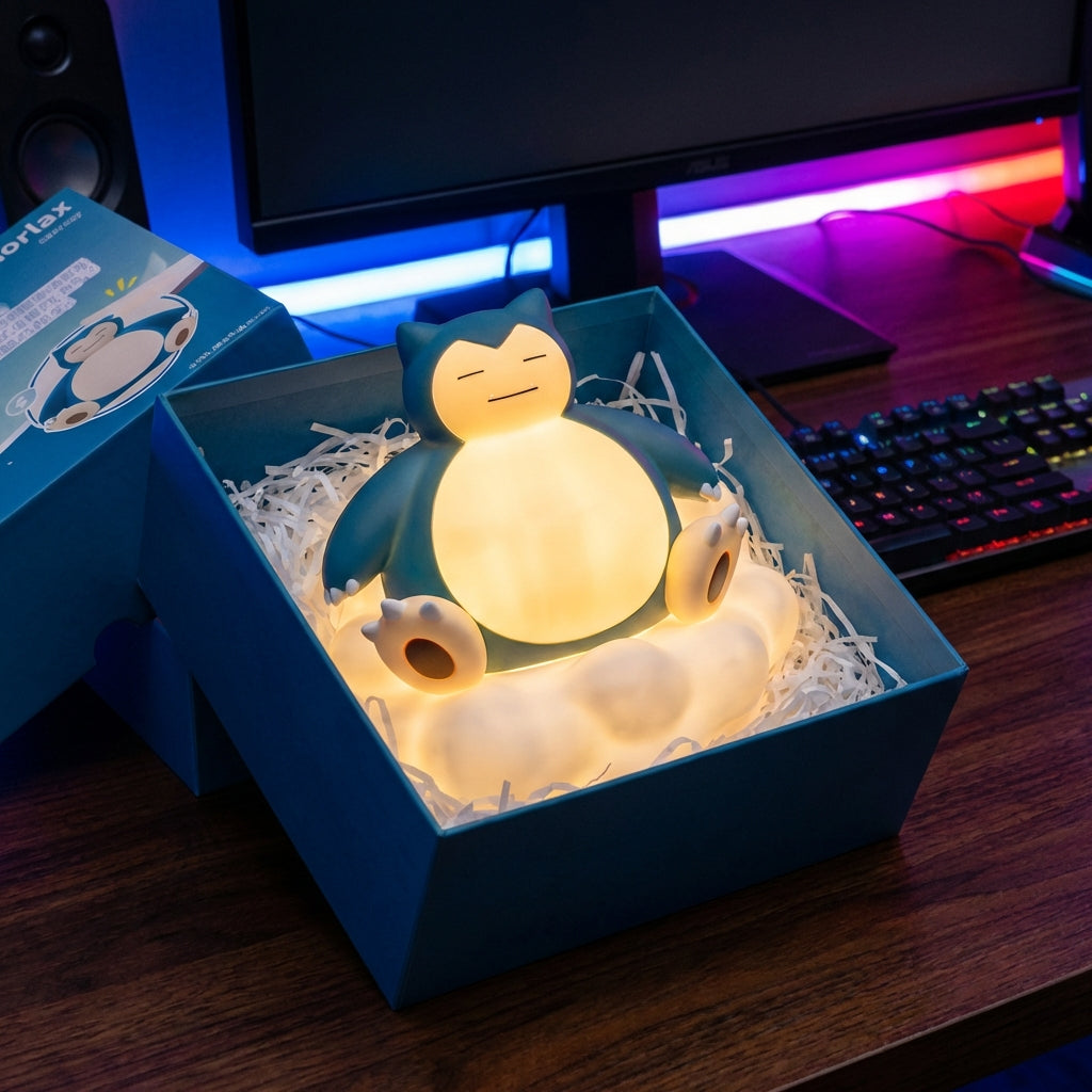 Snorlax Silicone LED Night Light