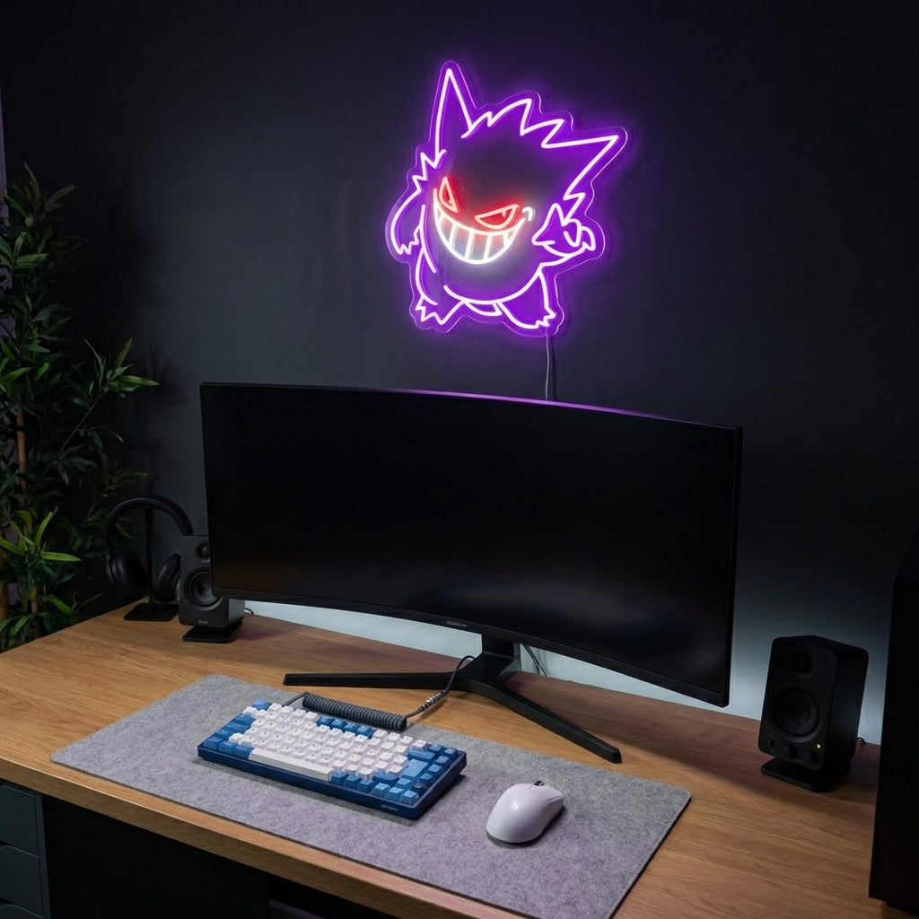 Gengar LED Neon Sign